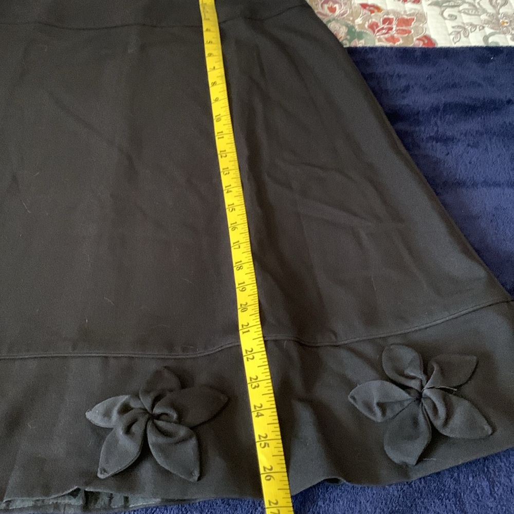 Women’s black a-line skirt east5th - Picture 7 of 8